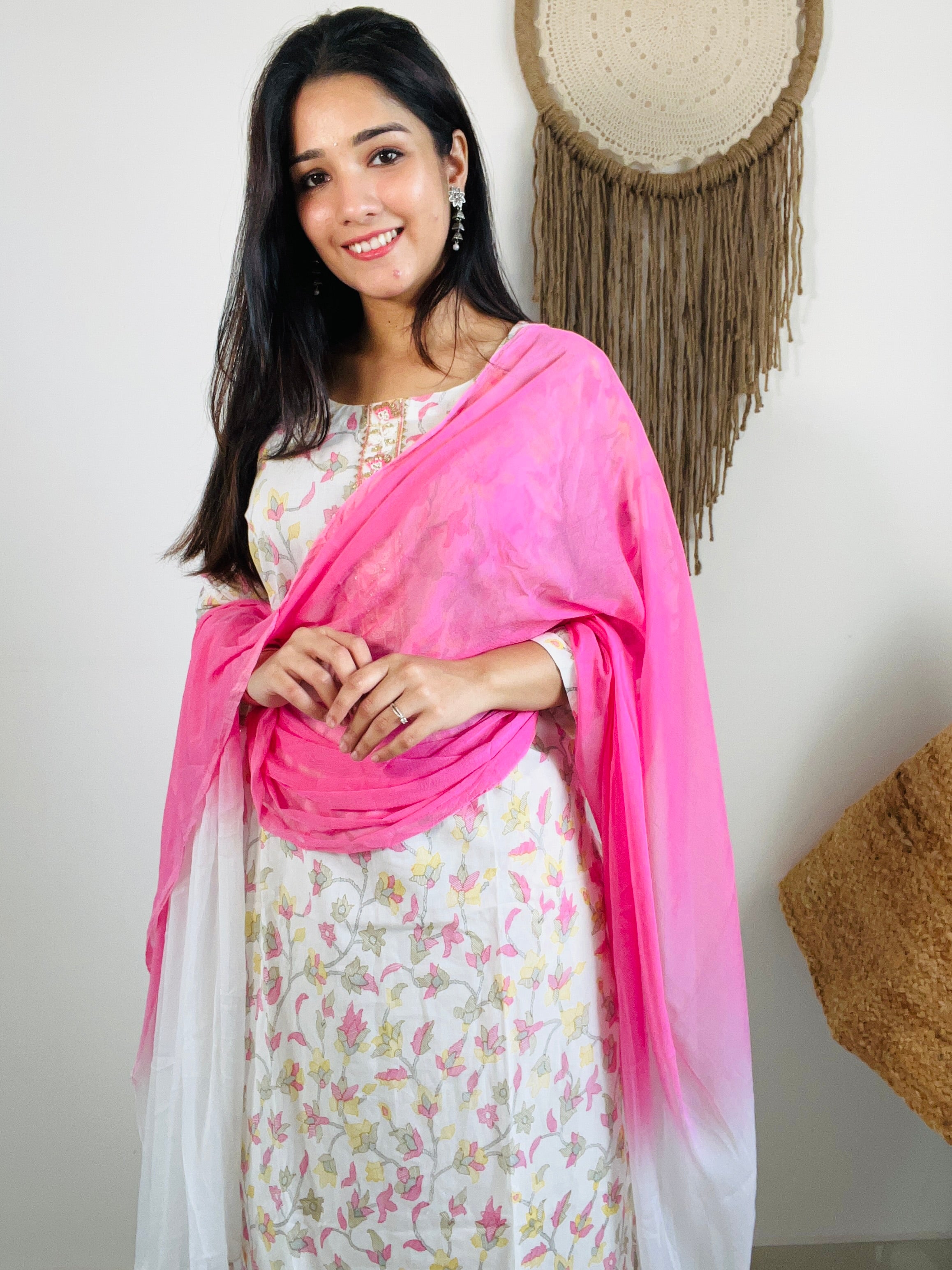 Pink Printed Women's Rayon Kurta Indian Pakistani Kurti with Palazzo Set |  eBay